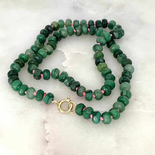 Auspicious Jade Necklace
