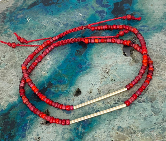 Auspicious Red Bead Bracelet