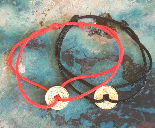 Lucky Chinese Coin Bracelet